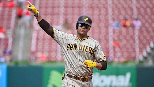 Former San Diego Padres outfielder Juan Soto